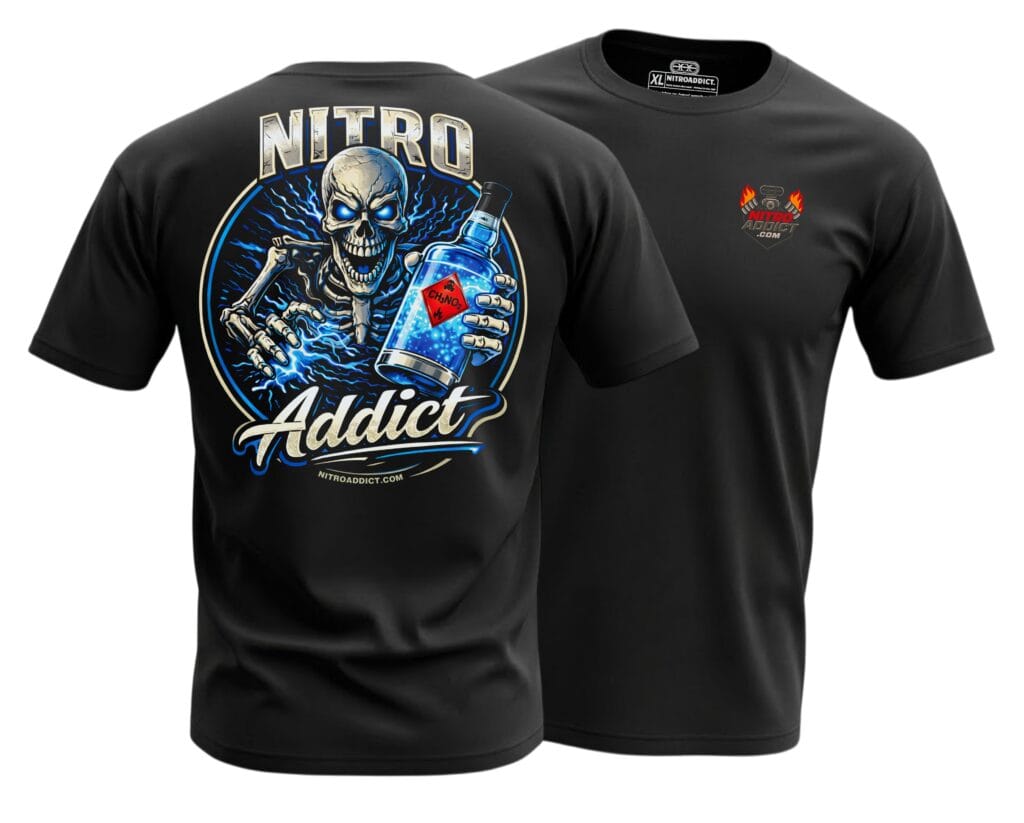 Nitro-Addict™-Skull Fuel Shirt
